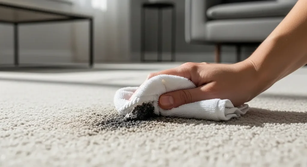 removing carpet stain in windsor home