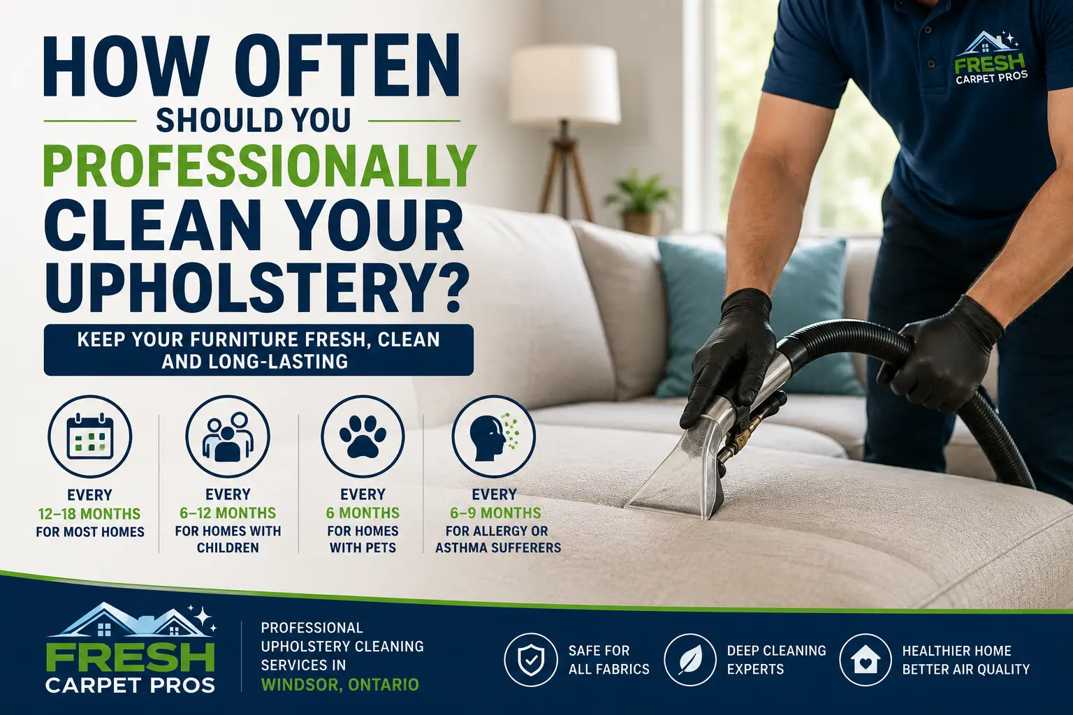 Upholstery Cleaning Windsor Ontario